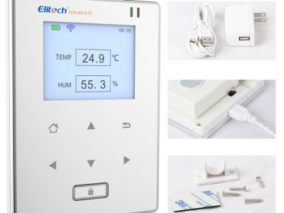 Регистратор данных температуры и влажности Elitech RCW-800 WIFI