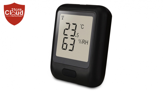 Регистратор данных температуры, влажности и точки росы EL-WiFi-21CFR-TH