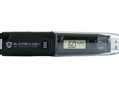 Автономный регистратор температуры и влажности EL-21CFR-2-LCD+