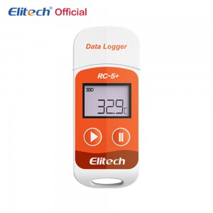 Регистратор температуры Elitech RC-5+ PDF USB