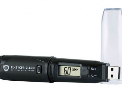 Автономный регистратор температуры и влажности EL-21CFR-2-LCD