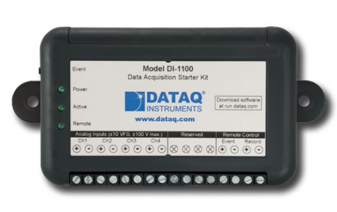 Многоканальный регистратор напряжения DataQ DI-1100